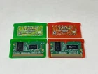 Pokemon FireRed + LeafGreen Version (GameBoy Advance) - Authentic Tested Works