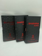 3 Sample Vial BHARARA QUEEN 0.17 oz 5ml Parfum Spray NEW ON CARD