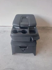 2019-2025 Chevrolet Silverado Sierra Tahoe Center Console Jump Seat storage