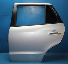 Tür komplett hinten links Silber Hyundai Santa Fe II CM Facelift Bj.11