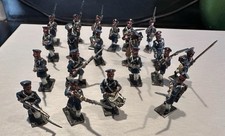 Group of 20 Lead Toy Soldiers Vintage 2cm Tall Blucher’s Prussians at Waterloo