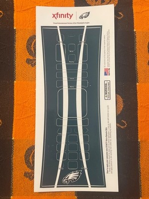 NEW COMCAST/XFINITY SKIN/STICKER FOR X1 XR11 VOICE REMOTE-PHILADELPHIA EAGLES