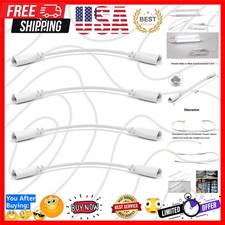 T5 T8 LED Tube Connector Cable Wire 8inch Double Male to Male End Extension C...