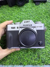 Fujifilm X-T20 Silver 24.3MP Mirrorless Digital Camera Body Only Silver