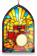 Drum Ornament for Music Lover, Christmas Ornaments 2025, Drum Ornaments for C...