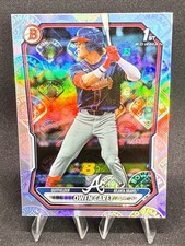 2026 Bowman Base Prospects #BP-69 Owen Carey Bowman Logo Refractor
