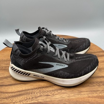 Brooks Bedlam 3 Shoes Womens Size 7.5B Black Running Comfort Walking Sneakers