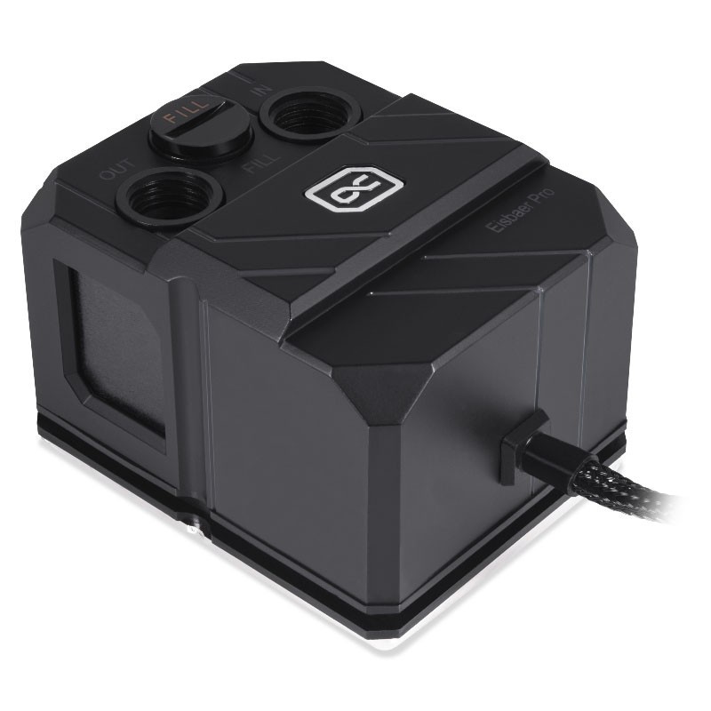 Alphacool 13094 Blocco di acqua Acrilico Rame Nichel Nero 1/4" 60 °C 0,8 bar
