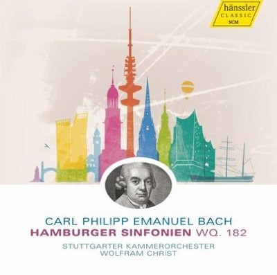 Bach, C.P.E. / Wolfram Christ - Hamburger Symphonien WQ 182 CD NEU