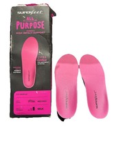 Superfeet Women's Berry High-Impact Trim-to-Fit Insoles - Arch Support W 8.5-10