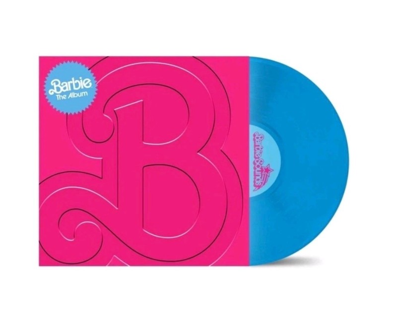 Barbie The Album -OST Movie Soundtrack Vinyl - EMBOSSED Sky Blue - Ava Max Fifty