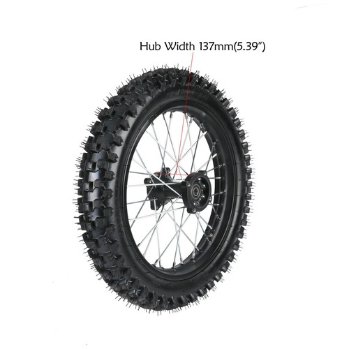 19" 16" inch Dirt bike Wheel 70/100-19 90/100-16 Tyre Rim Rotor CRF 140cc-250cc - Picture 9 of 12