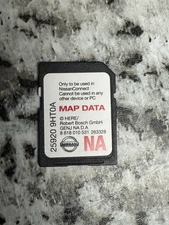Nissan Connect OEM GPS Map NA Data Navigation SD Memory Card 25920 9HT0A