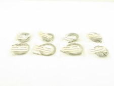 Lote de 8 ojo de cable y varilla roscada de 1/16 pulgadas x 115" para lanza paletizadora Gammerler