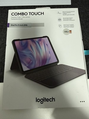 LOGITECH Combo Touch iPad Pro 11 Zoll (M4)(2024) Tastatur-Case Graphite