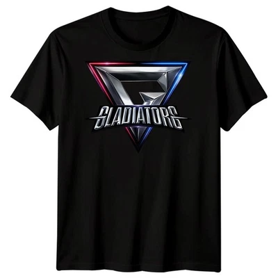 BANANA-TEES Gladiators Gaming Tournament Unisex Kinder T-Shirt 90s TV Show Series Xmas Men Tee