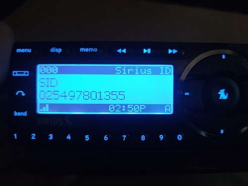 SIRIUS Satellite Radio Starmate 5 a La Carte Receiver - Receiver Only Tested 