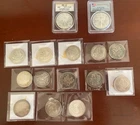 PCGS PR69DCAM 2006-S $1 Silver Eagle Proof + Morgan Silver Dollar Lot