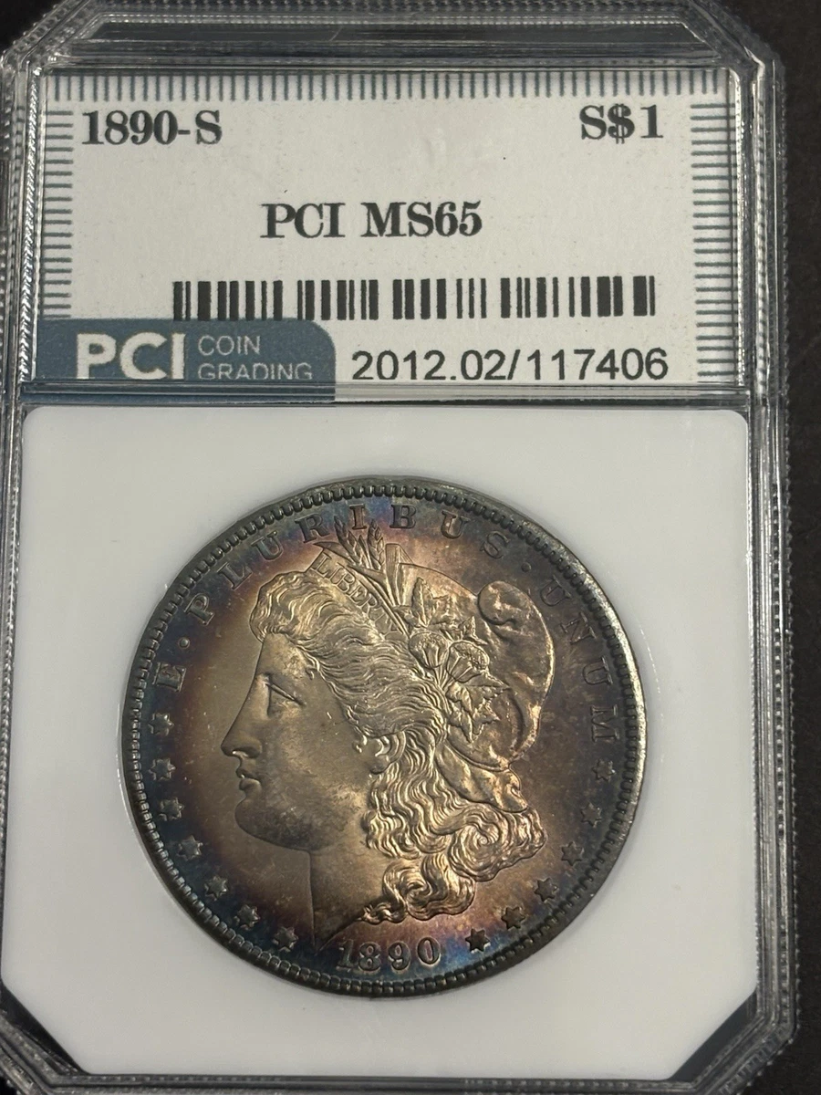San Francisco Silver 1890 Year Morgan US Dollars (1878-1921) for
