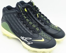 Ken Griffey Jr. Auto Black Volt Nike 2 MCS Swingman Logo Baseball Cleats