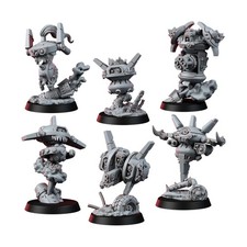 Wargame Exclusive Greater Good 32mm Ronin Ork Hunters Drones Pack New