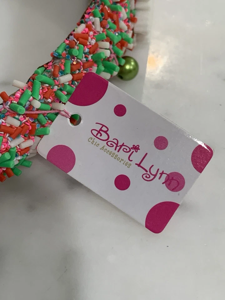 Diadema Bari Lynn Niños Niñas Galletas Espolvoreadas Navidad Santa Festivo Precio de venta sugerido por el fabricante $40 Foto 2 de 4