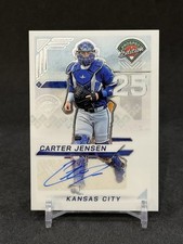 2025 Panini Prospect Edition Carter Jensen Auto #154 Kansas City Royals Rc