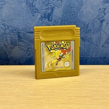 Pokemon ORO Nintendo GAME BOY ITALIANO Ita BATTERIA NUOVA Adesivo Ottimo