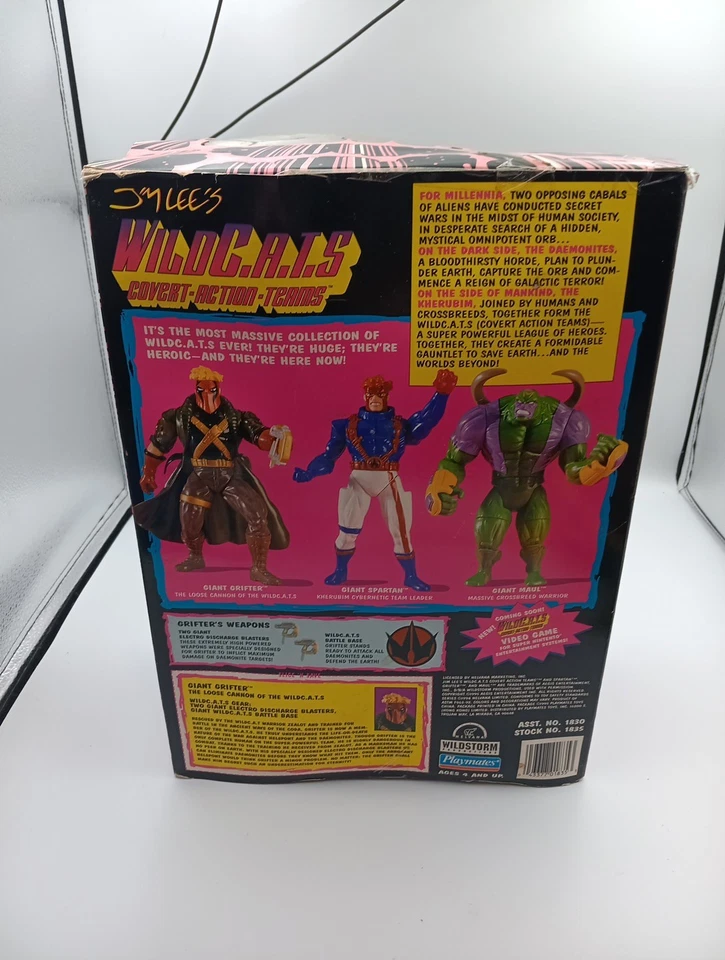 Фигурка 1994 Playmates Wildcats Giant Grifter 10 дюймов коллекционное издание T1810 - Изображение 4 из 4