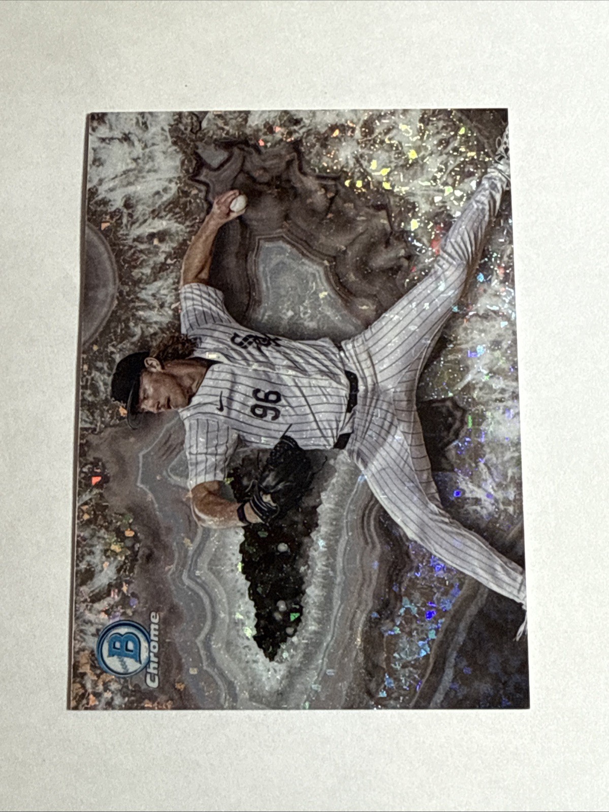 2025 Bowman Chrome Crystallized Mini Diamond Hagen Smith SP White Sox Pack Fresh
