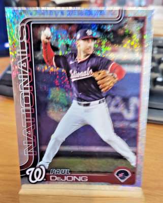 2025 Topps Update Sandglitter Paul DeJong US101 Washington Nationals Parallel