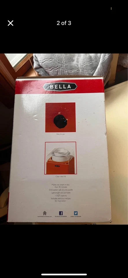 Heladera Bella 1,5 cuartos NUEVA nunca abierta Foto 3 de 3