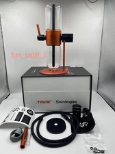 Black and orange Stündenglass Hookah