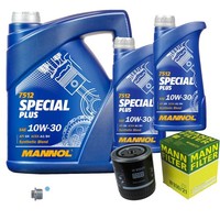 Mann Inspektionspaket 7L Mannol Special Plus 10W-30 FüR Audi A6 2.6 A4