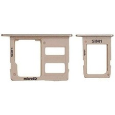 Compatible SIM Card Tray for Samsung Galaxy J6 / J8 Gold SD Adapter
