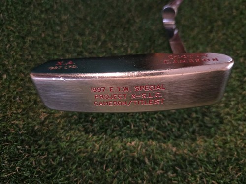 SCOTTY CAMERON E.T.W. SPECIAL PROJECT X SLC SCOTTYDALE PUTTER 34" TIGER WOODS