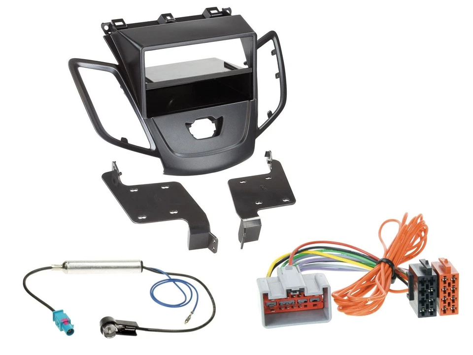 JVC Bluetooth USB DAB MP3 Autoradio für Ford Fiesta JA8 08-10 ohne Display schwa - Bild 3 von 4