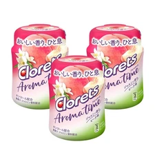 Clorets Aromatime Jasmine-Scented Peach Flavor Bottle (3 Bottles)_
