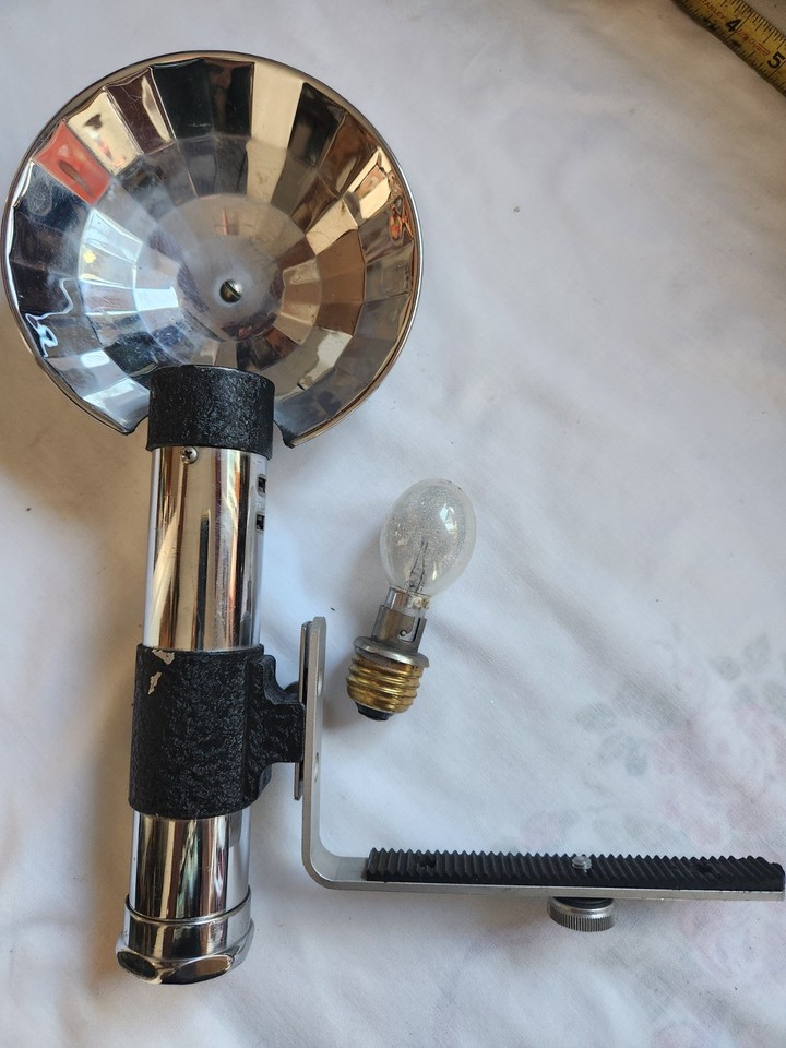 kalart made in USA 4x5 Press camera Flashgun with a Parabolic reflector ...