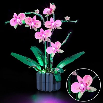 MARKENLOS Beleuchtung LED Licht Kit für LEGO Orchidee 10311 Botanical Blumen NEU Standard