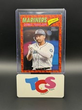 2026 Topps Heritage #129 Josh Naylor Color of the Year (Heritage Orange) /77