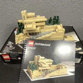 LEGO Architecture Fallingwater 21005 Complete Set with Box & Instruction Manual