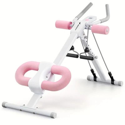 Neu Verstellbarer Bauchtrainer Faltbare Maschine für Bauchmuskeltraining zu Hause Gym