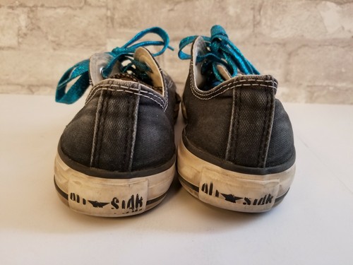 Converse W9166 Shoes Black White Womens Size Sz 8 CT All Star - Picture 3 of 12