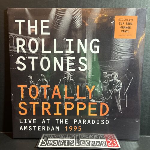 The Rolling Stones Totally Stripped Live.. Paradiso Amsterdam 1995 Orange Vinyl⚡ - Picture 1 of 10