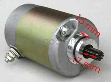 STARTER MOTOR FOR JONWAY YY250 YY250T GY6 250CC TOURING SCOOTER 9 TOOTH STARTER