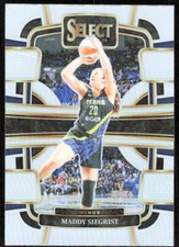 2024-25 4165E PANINI WNBA SELECT SILVER PRIZM MADDY SIEGRIST Dallas Wings #61