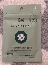 Rael Acne Pimple Patches, Microcrystal Spot Cover, with Tea Tree Oil 4 Count 