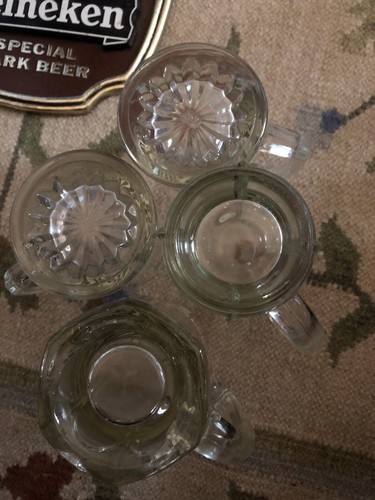 lotto di 4 tazze birra vintage pubblicità Heineken, Grolsch, Guiness Bonus Heineken. - Foto 4 di 9