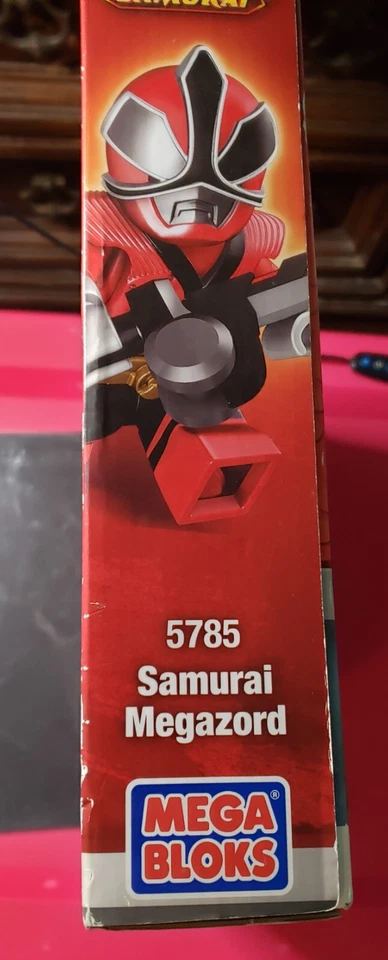 NEW Saban's POWER RANGER Samurai Megazord MEGA BLOKS with Mega Mode Ranger - Image 3 of 4